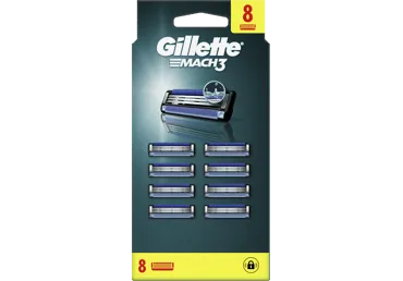 Skūš.kasetes GILLETTE MACH3 8gab.