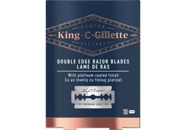 Skuv.asmeņi King C GILLETTE vīr.10gab.