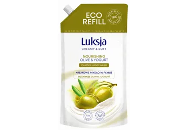 Šķidrās ziepes LUKSJA Olive&Joghurt rezerve 900ml