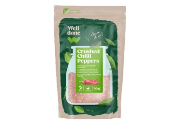 Smalcināti čili pipari WELL DONE 40g