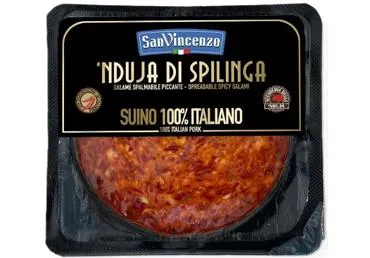 Smērējama cūkgaļas desa Nduja SAN VINCENZO 90g