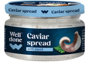 Smēriņš ar kalmāru garšu WELL DONE 160g
