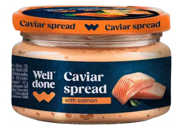 Smēriņš ar laša garšu WELL DONE 160g