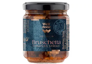 Smēriņš ar tomātiem WELL DONE PREMIUM 190 g