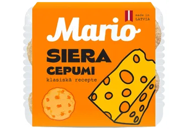Cepumi Mario smilšu, siera 250g