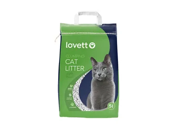Smiltis kaķiem LOVETT cementējošas 5L