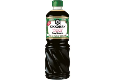 Sojas mērce KIKKOMAN 43% mazāk sāls 975ml