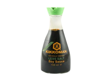 Sojas mērce KIKKOMAN (mazāk sāls) 150ml DISP