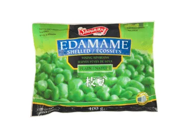 Sojas pupiņas, lobītas, saldētas Shirakiku, 400g