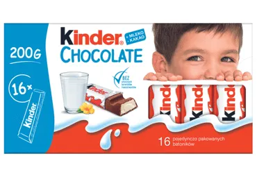 Šokolāde KINDER Chocolate 200g