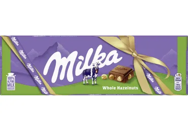 Šokolāde MILKA Wholenuts 250g