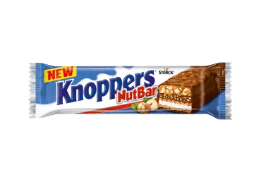 Šokolādes batoniņš KNOPPERS Nutbar 40g