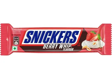 Šokolādes batoniņš SNICKERS Berry Whip 40g