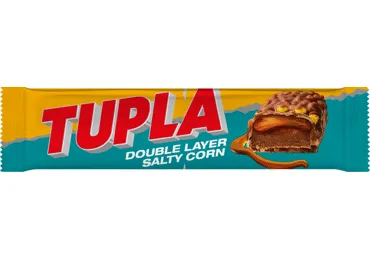 Šokolādes batoniņš TUPLA Salty Corn 48g