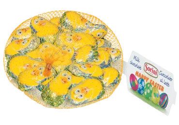 Šokolādes figūriņa cālīšī SORINI 70g