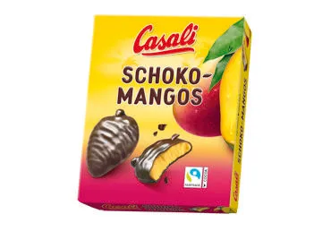 Šokolādes konfektes ar mango CASALI 150g