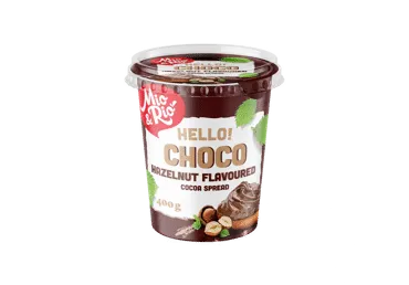 Šokolādes krēms MIO&RIO ar lazdu riekstiem 400g