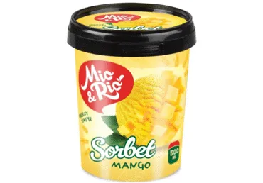 Sorbets MIO&RIO mango 390g