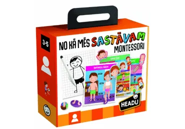 Spēle Montessori Mūsu uzbūve LV HEADU