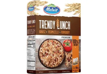 Speltas nūdeles MELVIT Trendy Lunch 4x100g