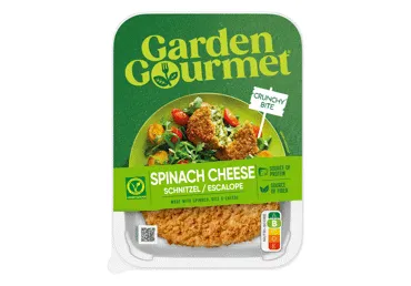 Spinātu-siera šnicele GARDEN GOURMET 180g