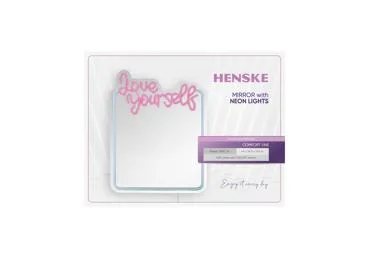 Spogulis ar neona gaismām HENSKE