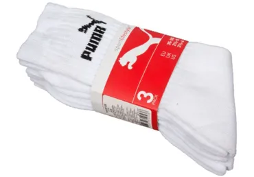 Sporta zeķes PUMA 35-38 3pāri baltas