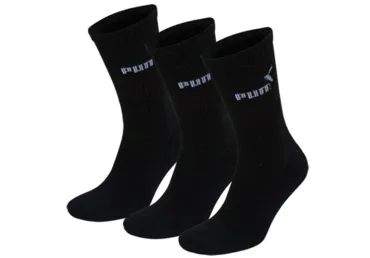 Sporta zeķes PUMA 43-46 3pāri melnas