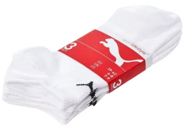 Sporta zeķes (Sneaker)PUMA 3pāri 43/46 baltas
