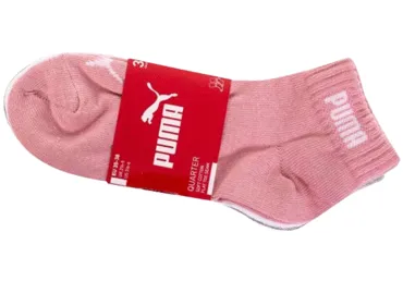 Sporta zeķes(Quarter)PUMA 3pāri 39/42 rozā