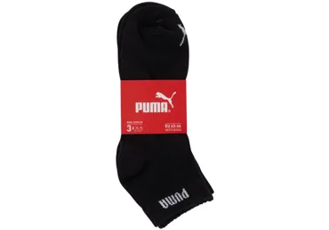 Sporta zeķes(Quarter)PUMA 3pāri 43/46 melnas