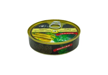 Šprotes eļļā ar diļļu garšu BRĪVAIS VILNIS 160g