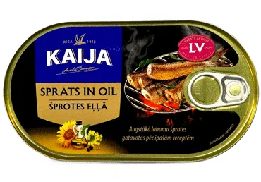 Šprotes eļļā  KAIJA, 190 g EO