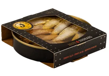 Šprotes eļļā zelts&sudrabs BRĪVAIS VILNIS 120g