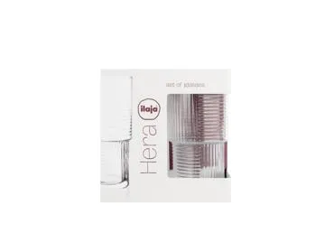 Stikla glāzes ILAJA Hera 400ml 4gab.