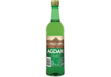 Stiprinātais vīns AGDAM baltais 22% 0,5L D