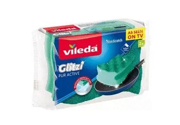 Sūkļi ar abrazīvu VILEDA 2gab.