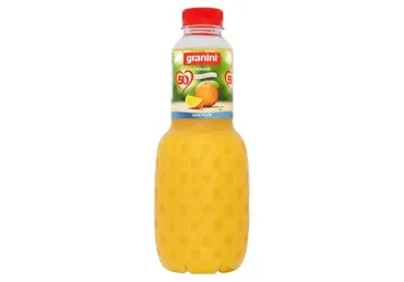 Sula GRANINI Apelsīnu ar augļu gab. 100%, 1 l(DEP)