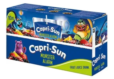 Sulas dzēriens CAPRI SUN Monster augļu 10x0,2L