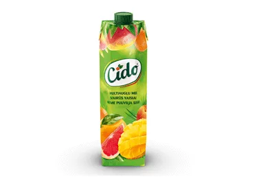 Sulas dzēriens Cido MIX multiaugļu 1l