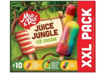 Sulas saldējums džungļu sula Mix MIO&RIO 473g