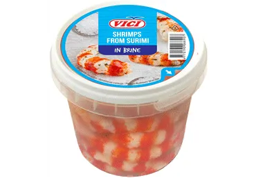 Surimi garneļu formā VIČI sālījumā 320g