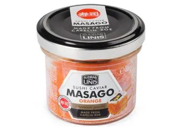 Suši ikri Masago oranži SUDRABLĪNIS 80g