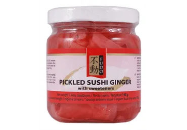 Ingvers suši ar saldinātājiem Fudo 190g