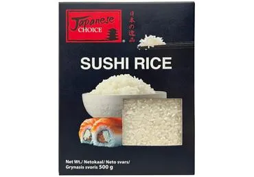 Suši rīsi JAPANESE CHOICE 500g