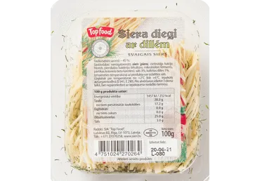 Svaigs siers SIERA DIEGI ar dillem 100g