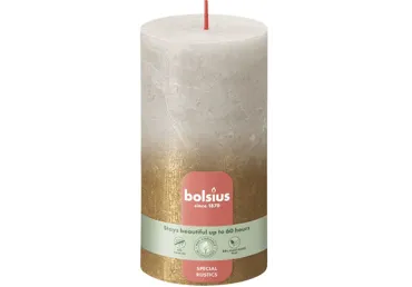 Svece 13x7cm SUNSET Sandy Grey