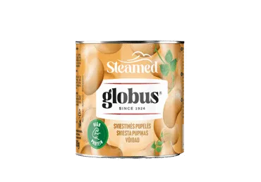 Pupiņas baltās sviesta Globus 326g