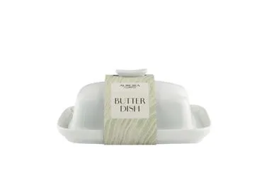 Sviesta trauks AURORA Verso balts 18cm