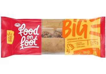 Sviestmaize Big ar vistas kebabu FOOD ON FOOT 240g